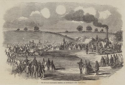 La reunión de arado de Rutland en Uppingham de Thomas Harrington Wilson