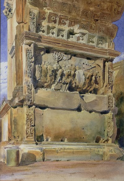 Arco de Tito, Roma de Thomas Hartley Cromek
