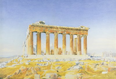 El Partenón, c.1834 de Thomas Hartley Cromek