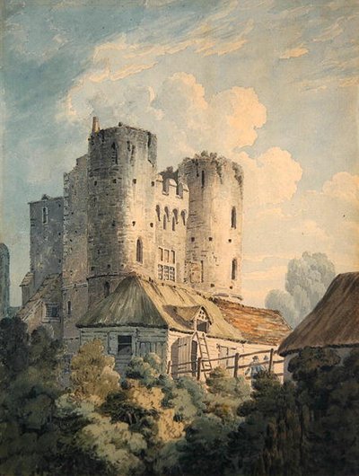 Castillo de Saltwood de Thomas Hearne