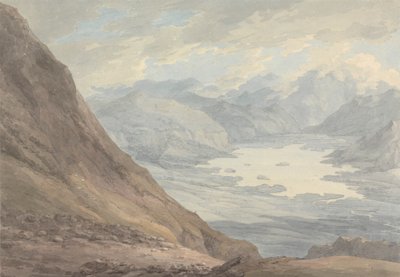 Vista desde Skiddaw sobre Derwentwater de Thomas Hearne