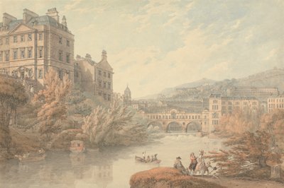Vista de Bath desde Spring Gardens de Thomas Hearne