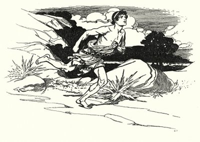 Batalla de Maratón (litografía) de Thomas Heath Robinson