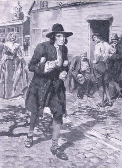 Entrando en la ciudad del amor Brotherley, ilustración de 