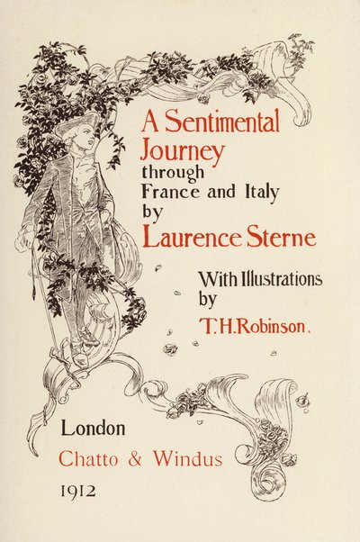 Ilustración para Un viaje sentimental de Laurence Sterne (litografía) de Thomas Heath Robinson