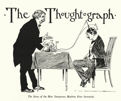 La Thoughtograph (litografía) de Thomas Heath Robinson
