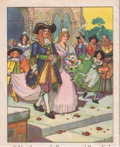 La boda (litografía) de Thomas Heath Robinson