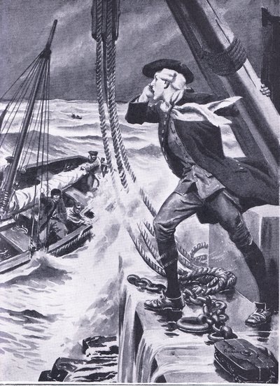 Para iluminar un camino hacia el mar: Smeaton, ilustración de 