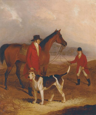 Viejo Druida, con Richard King Sampson, Esq., y John Presse, 1845 de Thomas Henwood