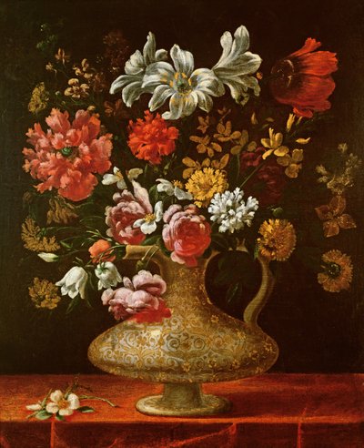 Naturaleza Muerta con Flores de Thomas Hiepes