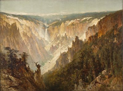 El Gran Cañón de Yellowstone de Thomas Hill