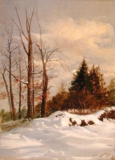 Paisaje invernal de Catskill de Thomas Hiram Hotchkiss