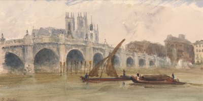 Puente de Westminster y la Abadía de Thomas Hollis