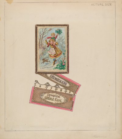 Estuche de agujas de Thomas Holloway
