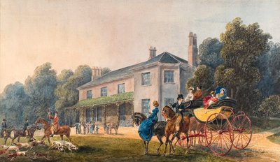 Rheola del césped (acuarela y lápiz sobre papel) de Thomas Hornor