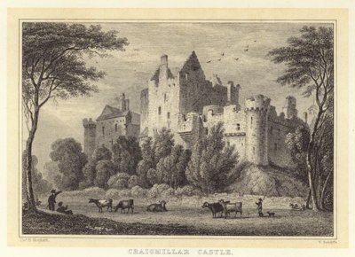 Castillo de Craigmillar de Thomas Hosmer (after) Shepherd