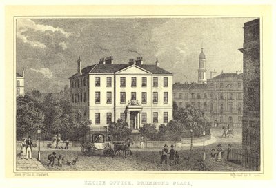 Oficina de Impuestos, Plaza Drummond de Thomas Hosmer (after) Shepherd