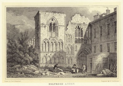 Abadía de Holyrood de Thomas Hosmer (after) Shepherd