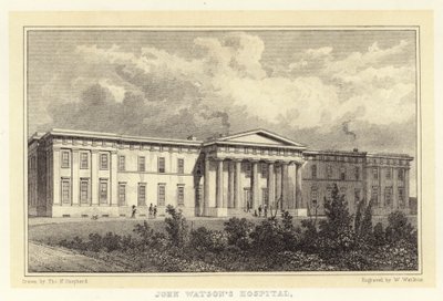 Hospital de John Watson de Thomas Hosmer (after) Shepherd
