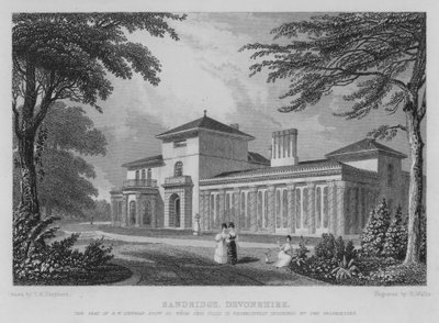 Sandridge, Devonshire de Thomas Hosmer (after) Shepherd