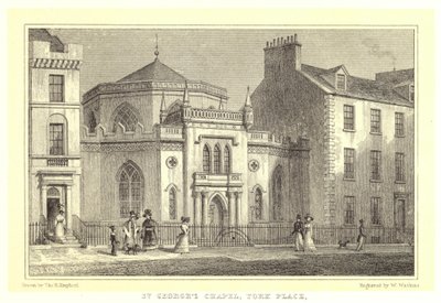 Capilla de San Jorge, York Place de Thomas Hosmer (after) Shepherd