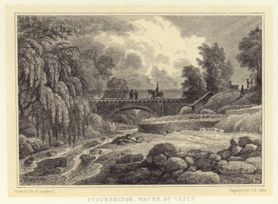 Stockbridge, Agua de Leith de Thomas Hosmer (after) Shepherd