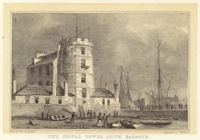 La Torre de Señales, Puerto de Leith de Thomas Hosmer (after) Shepherd