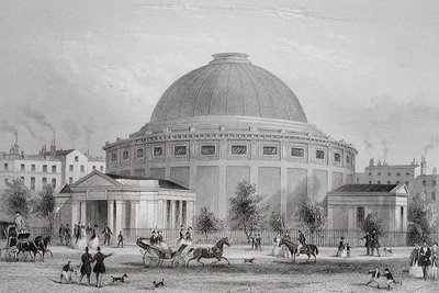 El Globo Monstruo de Wyld, c.1851 de Thomas Hosmer (after) Shepherd