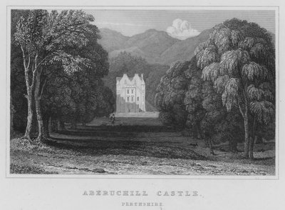 Castillo de Aberuchill, Perthshire de Thomas Hosmer Shepherd