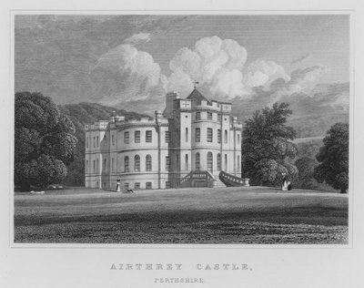 Airthrey Castle, Perthshire de Thomas Hosmer Shepherd