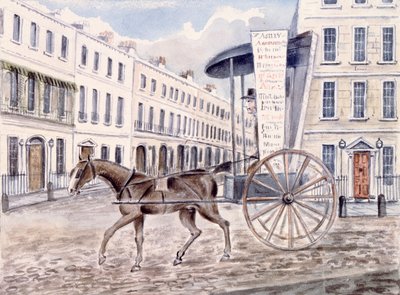 Carro publicitario de Astley de Thomas Hosmer Shepherd