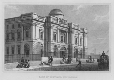 Banco de Escocia, Edimburgo de Thomas Hosmer Shepherd