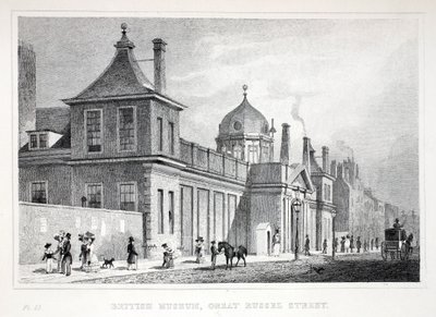 Museo Británico, Great Russell Street, de 