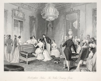 Palacio de Buckingham, El Salón Amarillo, de 