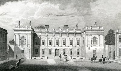 Burlington House, Real Academia de Artes, Piccadilly, Londres de Thomas Hosmer Shepherd