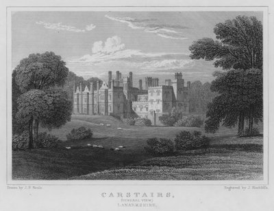 Carstairs, Vista General, Lanarkshire de Thomas Hosmer Shepherd