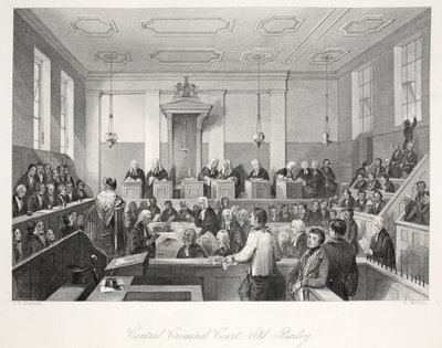 Tribunal Penal Central en el Old Bailey, de 
