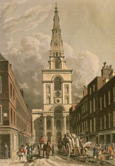 Iglesia de Cristo, Spitalfields de Thomas Hosmer Shepherd