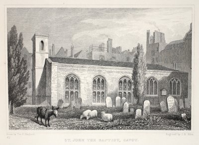 Iglesia de San Juan Bautista, Saboya, de 