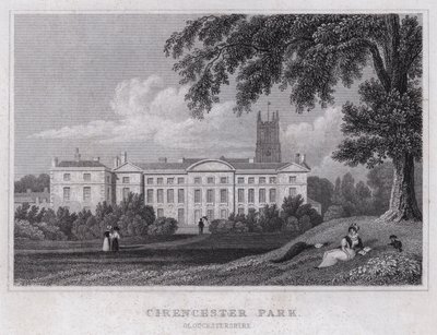 Parque Cirencester, Gloucestershire de Thomas Hosmer Shepherd