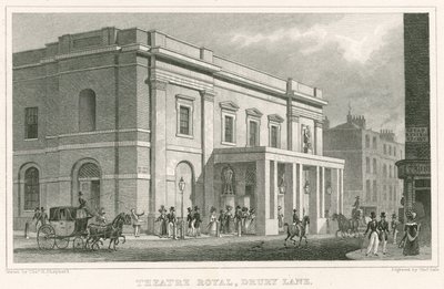 Teatro Drury Lane, Londres de Thomas Hosmer Shepherd