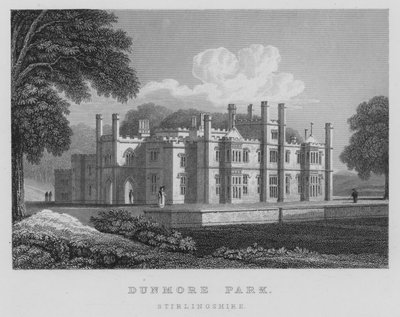 Parque Dunmore, Stirlingshire de Thomas Hosmer Shepherd