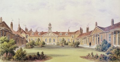 Hospital Emanuel, Tothill Fields, 1850 de Thomas Hosmer Shepherd