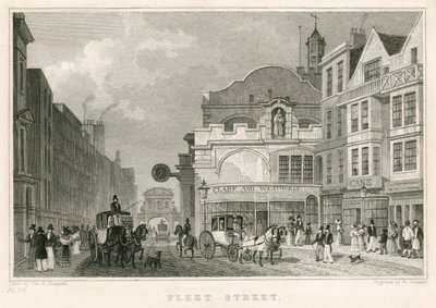 Fleet Street, Londres de Thomas Hosmer Shepherd