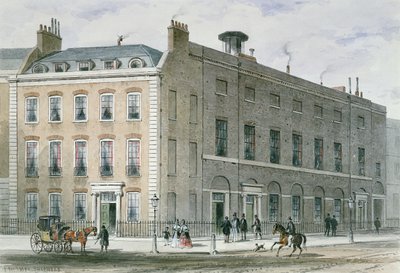 Salas de Hanover Square para conciertos de Thomas Hosmer Shepherd
