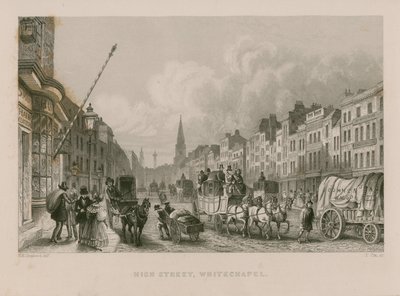 Calle Principal en Whitechapel de Thomas Hosmer Shepherd