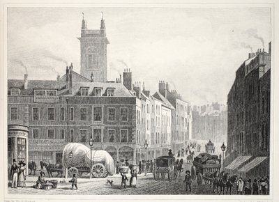 Puente de Holborn, Iglesia de San Andrés, etc., de 