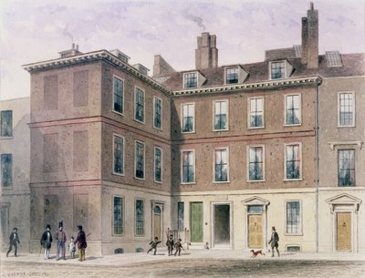 Casa del juez Jeffrey, 1853 de Thomas Hosmer Shepherd