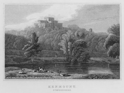 Kenmount, Dumfriesshire (grabado) de Thomas Hosmer Shepherd