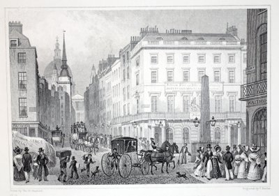 Ludgate Hill, desde Fleet Street, de 